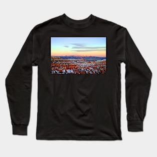 Winter in Bryce Canyon - Utah, USA Long Sleeve T-Shirt